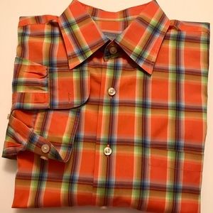 Hickey Freeman large long sleeve button down